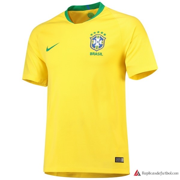Camiseta Seleccion Brasil Primera equipación 2018 Amarillo